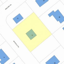 10 Asheville Rd, Newton MA 02462-1102 plot plan