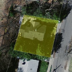 57 Fisher Ave, Newton MA 02461-1142 aerial view