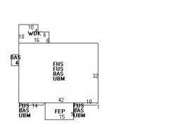 14 Rowe St, Newton MA 02466-1508 floor plan