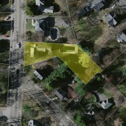 64 Parker St, Newton MA 02459-2547 aerial view