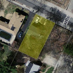 140 Derby St, Newton MA 02465-1556 aerial view