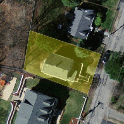 23 Cummings Rd, Newton MA 02459-1734 aerial view