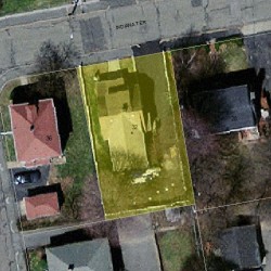 32 Indiana Ter, Newton MA  02464-1315 aerial view