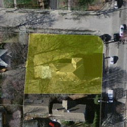 167 Parker St, Newton MA 02459-2549 aerial view