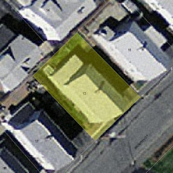 13 Murphy Ct, Newton MA 02458-1222 aerial view