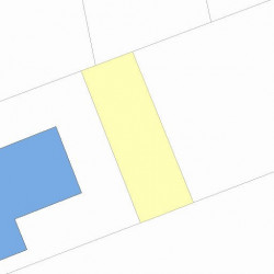 691 Washington St, Newton MA 02458-1260 plot plan