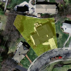 99 Wendell Rd, Newton MA 02459-2946 aerial view