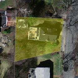 31 Tarleton Rd, Newton MA  02459-1732 aerial view