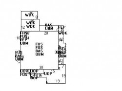 31 Chase St, Newton MA  02459-2213 floor plan