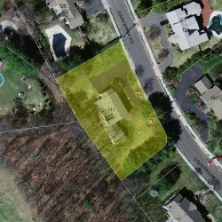 141 Countryside Rd, Newton MA 02459-2917 aerial view