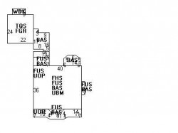 240 Mount Vernon St, Newton MA 02465-2519 floor plan