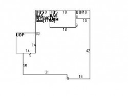 38 Prentice Rd, Newton MA  02459-1343 floor plan
