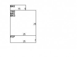 164 Parker St, Newton MA 02459-2556 floor plan