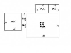 53 Boulevard Rd, Newton MA 02459-1203 floor plan