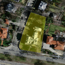 361 Commonwealth Ave, Newton MA 02459 aerial view