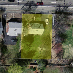 730 Boylston St, Newton MA 02461-1804 aerial view