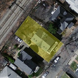 103 Floral St, Newton MA 02461-1543 aerial view