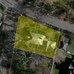 218 Franklin St, Newton MA 02458-2330 aerial view