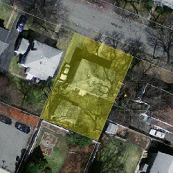 15 King St, Newton MA 02466-1203 aerial view