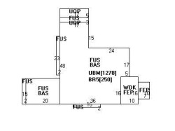 81 Waban Ave, Newton MA 02468-2159 floor plan