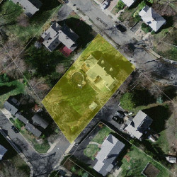 26 Bow Rd, Newton MA 02459-2513 aerial view