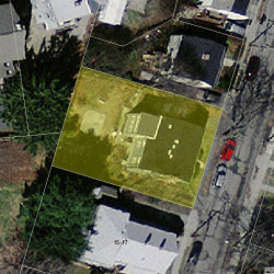 9 Bridges Ave, Newton MA 02460-2016 aerial view