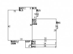 10 Patten Cir, Newton MA 02459-2921 floor plan