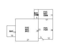 27 Buswell Park, Newton MA 02458-2304 floor plan