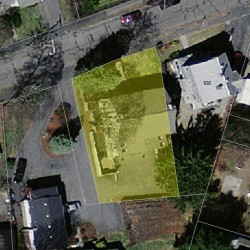 114 Norwood Ave, Newton MA 02460-2036 aerial view