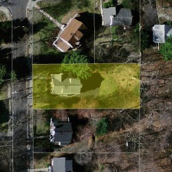12 Glen Ave, Newton MA 02459-2045 aerial view