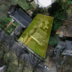 60 Dwhinda Rd, Newton MA 02468-1805 aerial view