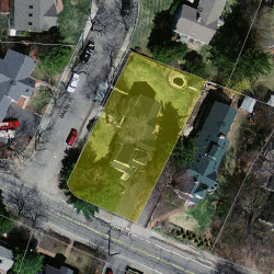 172 Concord St, Newton MA  02462-1314 aerial view