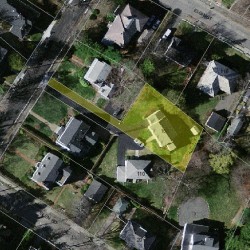 108 Glen Ave, Newton MA 02459-2080 aerial view