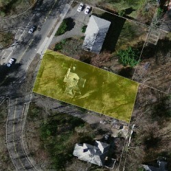 704 Centre St, Newton MA  02458-2329 aerial view