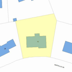 15 Marcellus Dr, Newton MA 02459-2934 plot plan