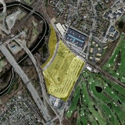 335 Grove St, Newton MA 02462-1202 aerial view