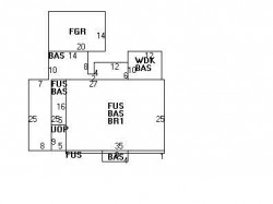 625 Beacon St, Newton MA  02459-2002 floor plan