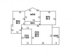 20 Oakmont Rd, Newton MA  02459-2531 floor plan