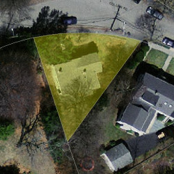 23 Collins Rd, Newton MA 02468-2202 aerial view