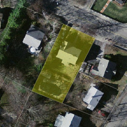 190 Jackson St, Newton MA 02459-2540 aerial view