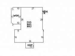 35 Derby St, Newton MA  02465-1623 floor plan