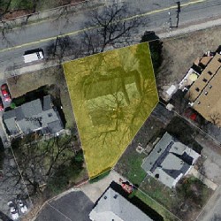 554 Auburn St, Newton MA 02466-1718 aerial view