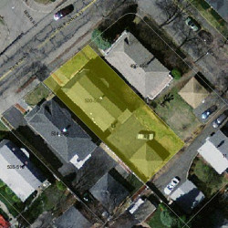 502 California St, Newton MA 02460-1253 aerial view