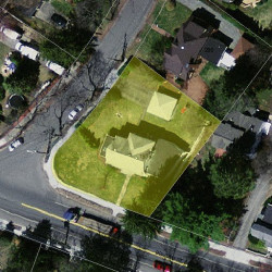 1935 Beacon St, Newton MA  02468-1461 aerial view