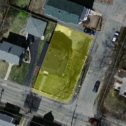 191 Auburn St, Newton MA 02466-2424 aerial view