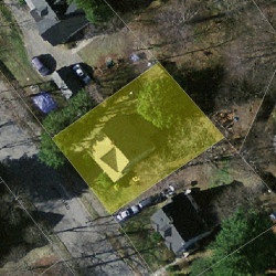 14 Oxford Rd, Newton MA 02459-2405 aerial view