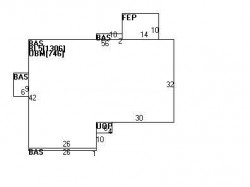 45 Littlefield Rd, Newton MA  02459-3009 floor plan