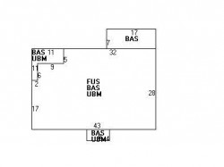 102 Sargent St, Newton MA 02458-2344 floor plan