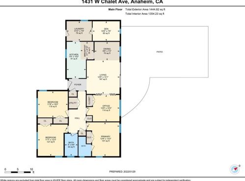 1431 Chalet Ave, Anaheim CA  92802-2146 exterior