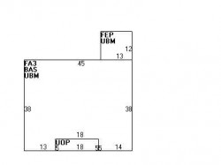 132 Beaumont Ave, Newton MA  02460-2330 floor plan